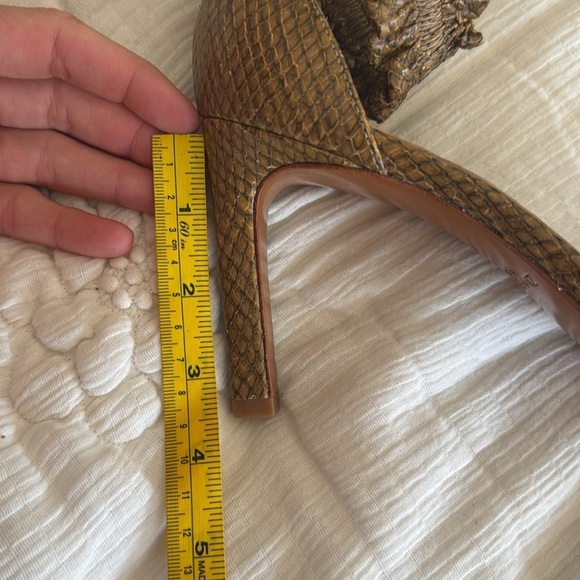 Zimmermann Brown Textured Heels - Picture 12 of 12